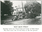 Debris from the 1935 flood